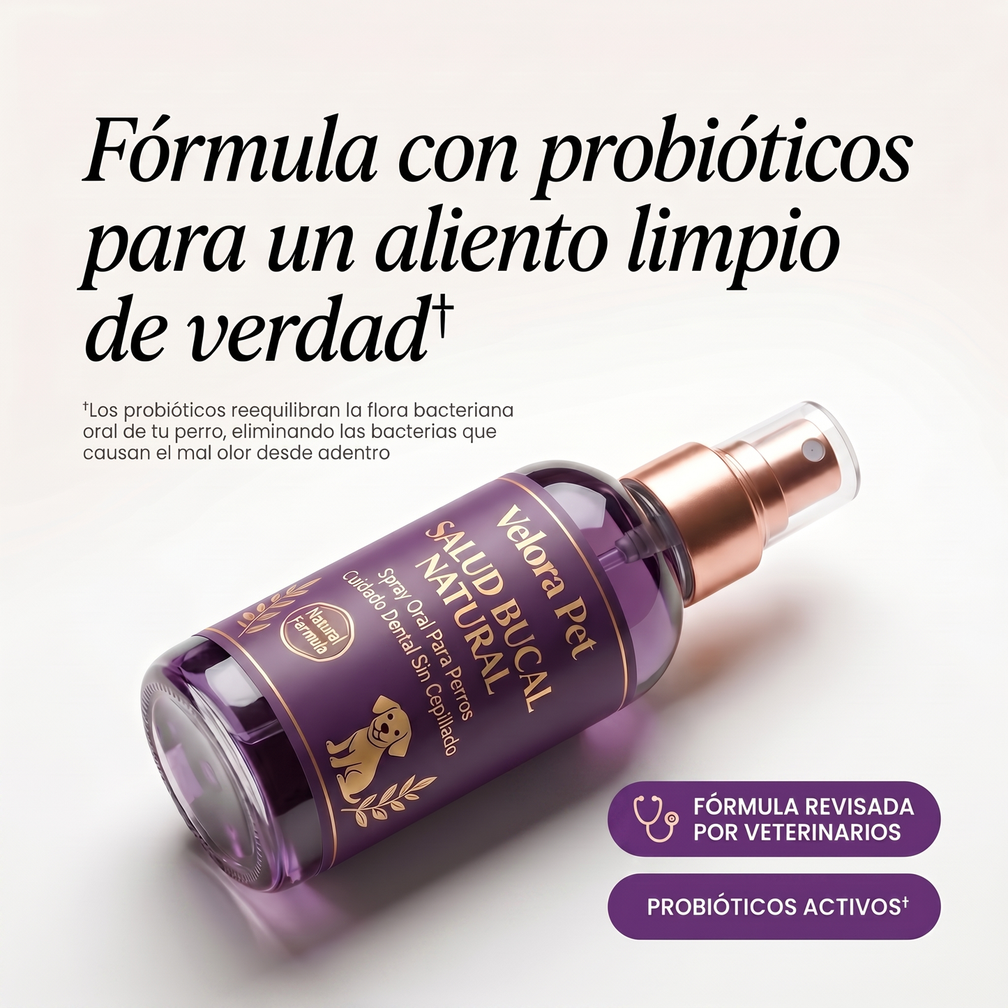 Spray Dental Para Perros Sin Anestesia ni Cepillado