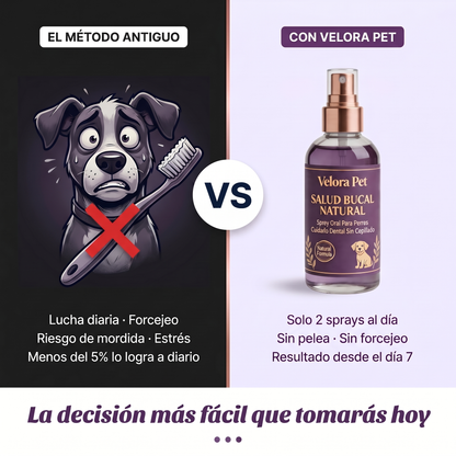 Spray Dental Para Perros Sin Anestesia ni Cepillado